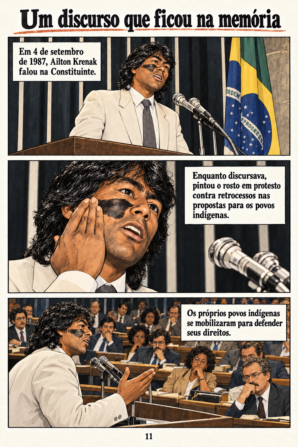 Constituição de 1988. Página 11 de 20: Um discurso que ficou na memória