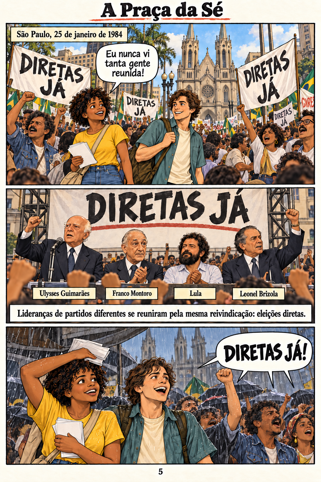 Diretas Já. Página 5 de 14: Diretas Já — página 5