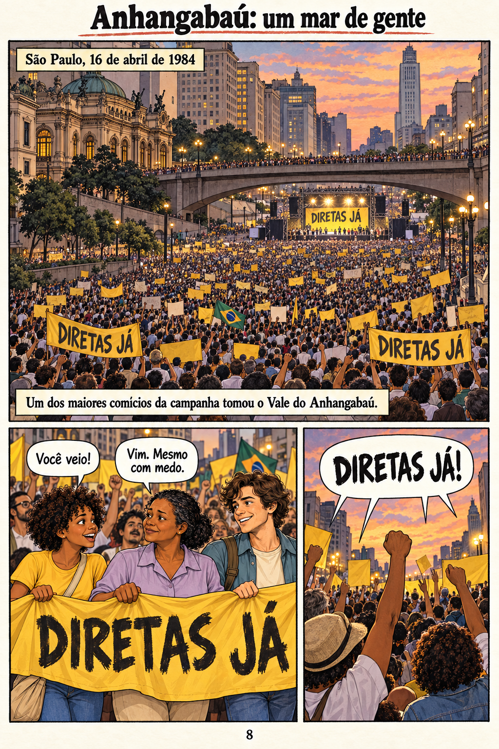 Diretas Já. Página 8 de 14: Diretas Já — página 8