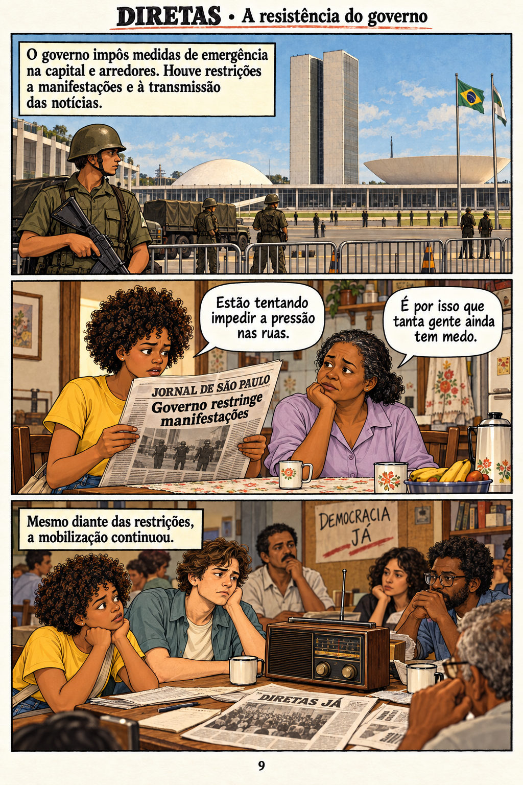 Diretas Já. Página 9 de 14: Diretas Já — página 9