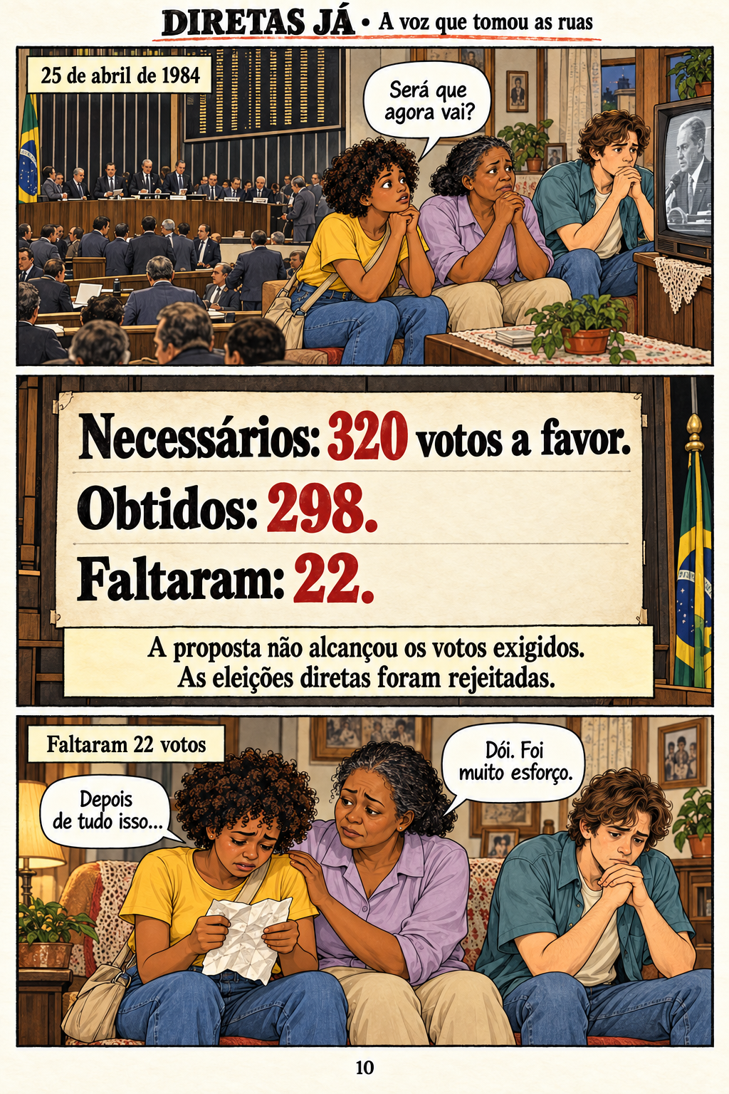 Diretas Já. Página 10 de 14: Diretas Já — página 10