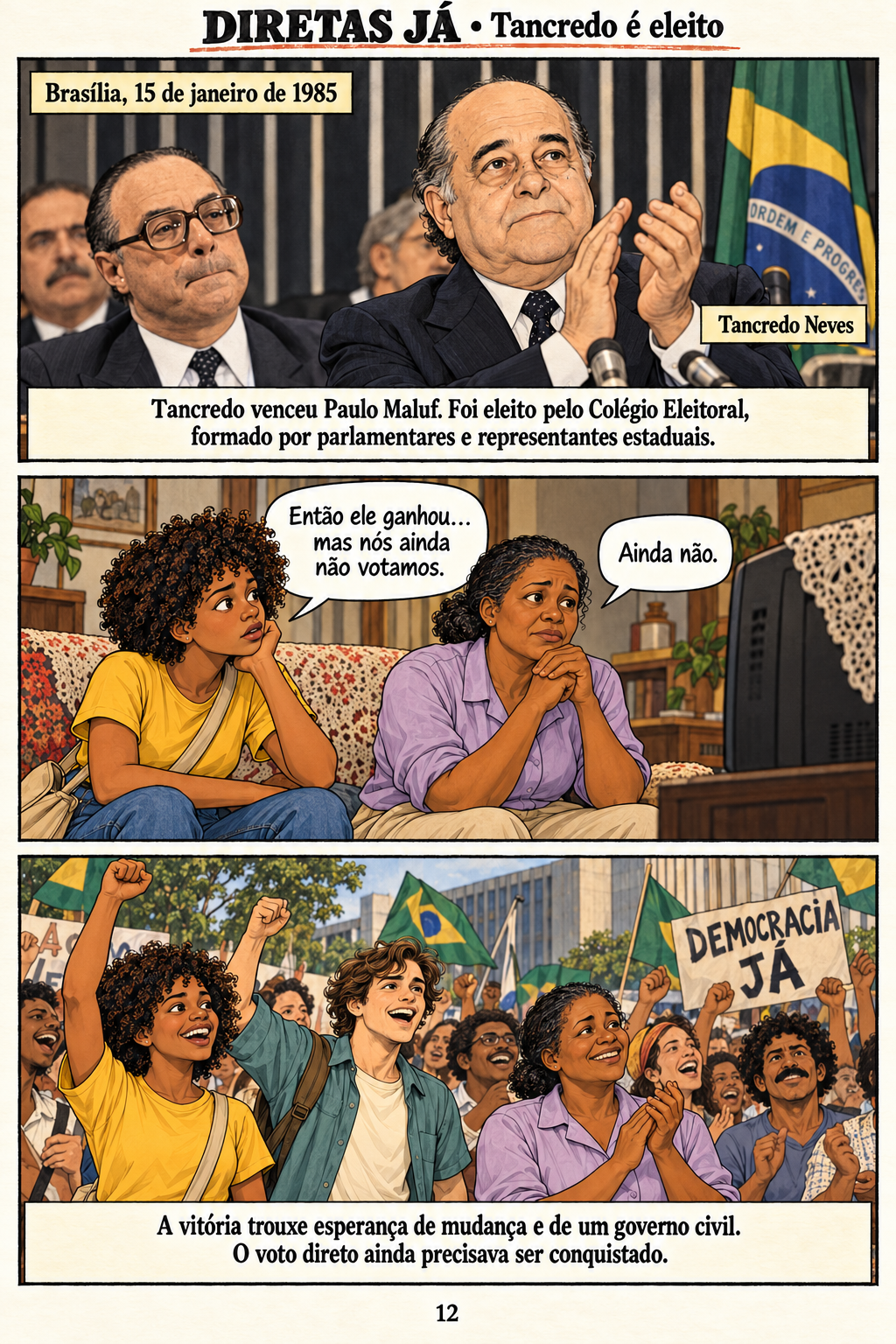 Diretas Já. Página 12 de 14: Diretas Já — página 12